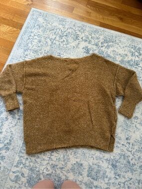 Free People Cozy Oversized Women's Sweater in Carmel